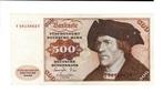 Duitsland 500 D-mark 1977, Postzegels en Munten, Bankbiljetten | Europa | Niet-Eurobiljetten, Verzenden, Duitsland, Los biljet