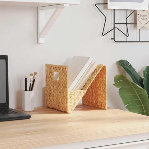vidaXL Tijdschrifthouder 31x31x31 cm waterhyacint, Huis en Inrichting, Woonaccessoires | Krantenbakken en Lectuurbakken, Nieuw