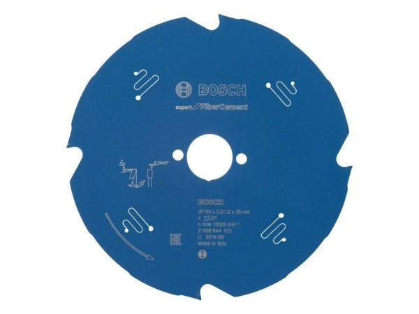 Veiling - 2x Bosch cirkelzaagblad ø190mm 4T Expert for Fibe, Doe-het-zelf en Verbouw, Gereedschap | Machine-onderdelen en Toebehoren