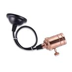 LED hanglamp vintage | pendel lamphouder E27 | industrieel d, Verzenden, Nieuw