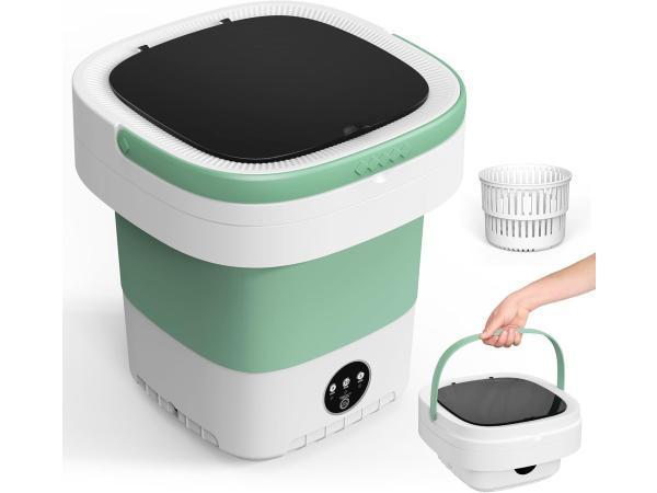 Veiling - Draagbare wasmachine, 12L Groen, Witgoed en Apparatuur, Wasmachines