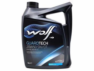 Veiling - 4x Wolf 20W-50 SN/CF minerale motorolie 4L beschikbaar voor biedingen