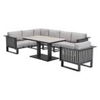 Garden Impressions Gabon - Brugge lounge dining set 6-delig, Tuin en Terras, Verzenden, Nieuw
