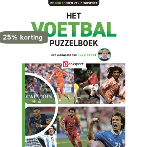 Denksport - Het Voetbal Puzzelboek 9789493247871, Boeken, Overige Boeken, Gelezen, Verzenden