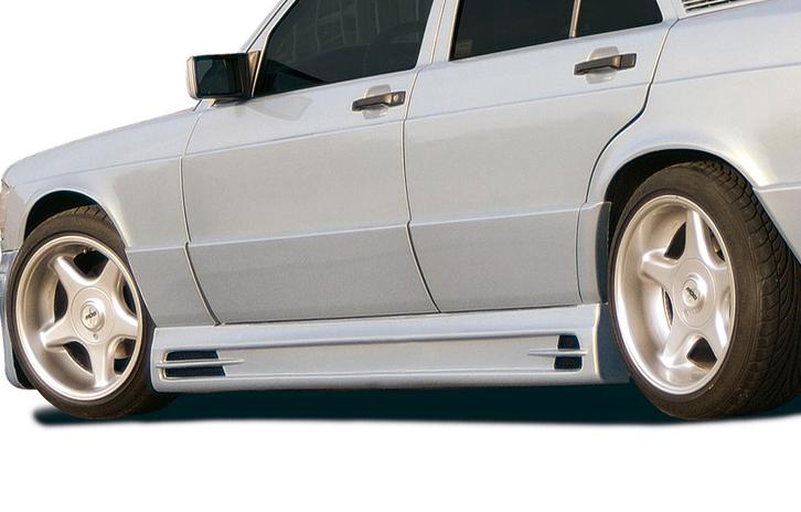 Rieger side skirt | 190-Serie (W201) - Sedan | r stuk ongesp, Auto-onderdelen, Carrosserie en Plaatwerk, Nieuw, Mercedes-Benz