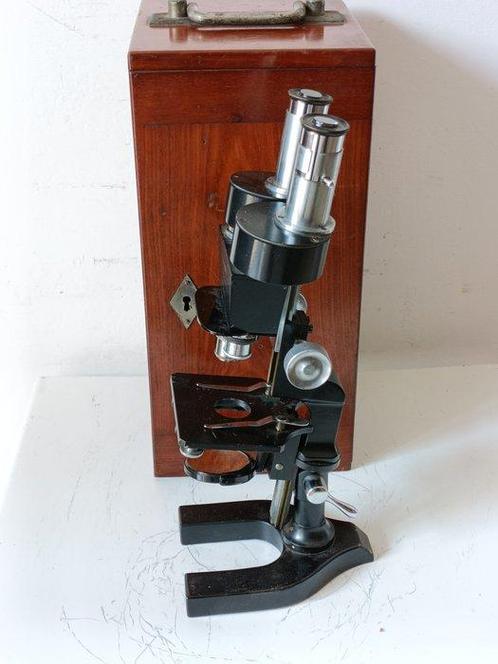Microscoop - Paris - 1920-1930 - Frankrijk - Nachet, Verzamelen, Fotografica en Filmapparatuur