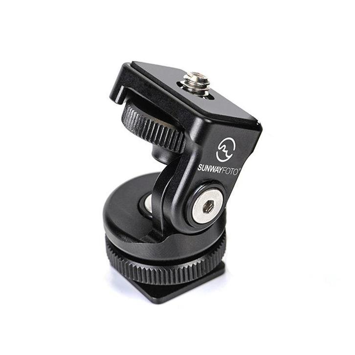 Sunwayfoto Hot Shoe Tilt Head HB-02, Audio, Tv en Foto, Fotocamera's Digitaal, Nieuw, Ophalen of Verzenden