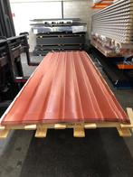 Dakpanplaat Terracotta / Rood - Restpartij - dakplaat, Doe-het-zelf en Verbouw, Nieuw, Overige materialen