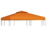 vidaXL Vervangend tentdoek prieel 310 g/m² 3x3 m oranje, Verzenden, Nieuw