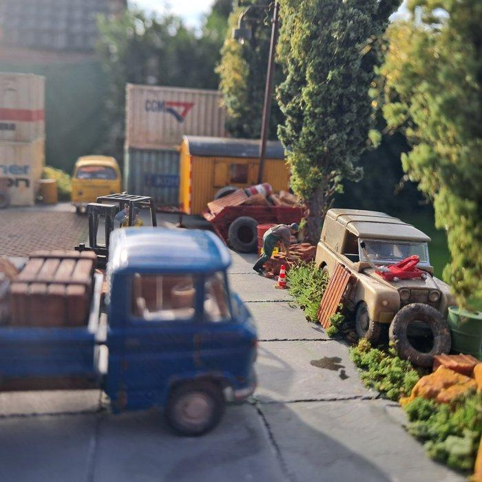 vollmer en zelfbouw - Diorama - 1950-1960, Hobby en Vrije tijd, Modeltreinen | H0