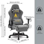 Ergonomische Bureaustoel -  Office Chair - Gamestoel - Volwa, Verzenden, Zo goed als nieuw