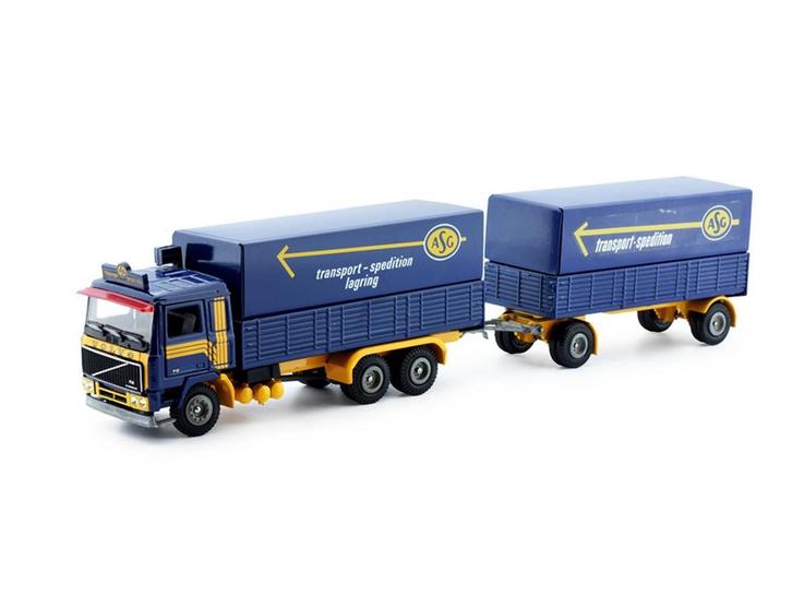 Schaal 1:50 Tekno 860407 Zweden 1986 ASG  Volvo Motorwage..., Hobby en Vrije tijd, Modelauto's | 1:50, Gebruikt, Tekno, Ophalen of Verzenden