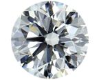 1 pcs Diamant - 0.55 ct - Briljant, Rond - D (kleurloos) -