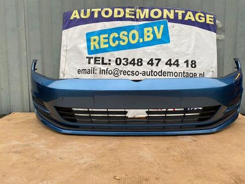 VW Golf 7 Voorbumper KLS Pacific Blue Blauw LA5J, Auto-onderdelen, Carrosserie en Plaatwerk, Verzenden