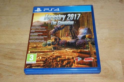 Forestry 2017 the Simulation (ps4), Spelcomputers en Games, Games | Sony PlayStation 4, Gebruikt, Simulatie, Verzenden