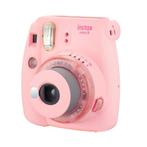 Fujifilm Instax Mini 9 Instant Camera - Roze (Transparant), Verzenden, Zo goed als nieuw