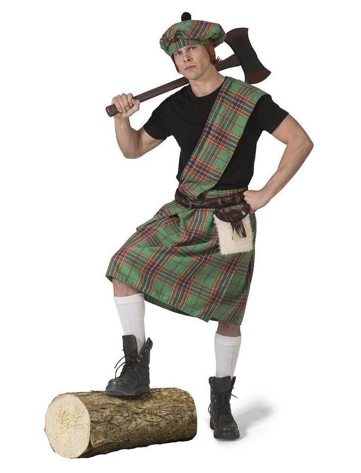 Highlander Kostuum Man, Kleding | Heren, Carnavalskleding en Feestkleding, Nieuw, Ophalen of Verzenden