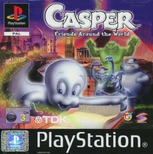 Casper Friends Around The World (PlayStation 1), Spelcomputers en Games, Games | Sony PlayStation 1, Gebruikt, Verzenden