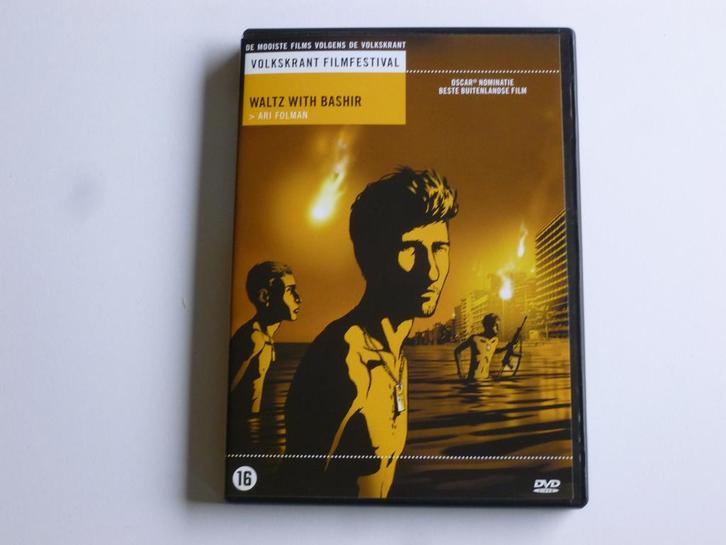 Waltz with Bashir - Ari Folman (DVD) volkskrant filmfestival, Cd's en Dvd's, Dvd's | Filmhuis, Zo goed als nieuw, Verzenden