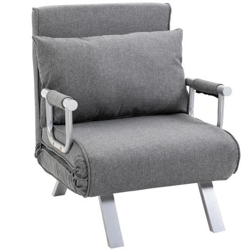 TRUUSK Slaapbank Met Armleuningen 3-in-1 Fauteuilbed Logeerb, Huis en Inrichting, Fauteuils, Nieuw, Verzenden