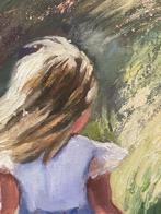 Annette Reznik (50x50cm) - Childhood Memory, Antiek en Kunst