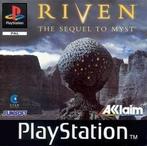 Playstation 1 Riven: The Sequel to Myst, Spelcomputers en Games, Zo goed als nieuw, Verzenden