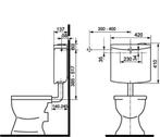 Plieger Weser Laaghangend Reservoir – Stortbak – Dualflush –, Verzenden, Nieuw