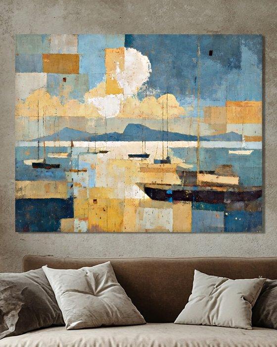 Chrystian Milanowski - Geometric Waters - XL, Antiek en Kunst, Kunst | Designobjecten