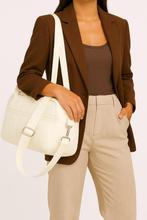 2dekans | SC Weekendtas - Persoonlijk Item - Handbagage voor, Ophalen of Verzenden, Zo goed als nieuw, Beige