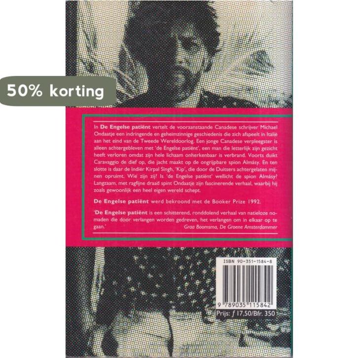 De Engelse patiënt / Ooievaar pockets 9789035115842, Boeken, Romans, Gelezen, Verzenden