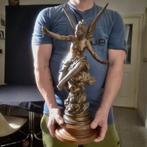 Eutrope Bouret (1833-1906) - sculptuur, Engel - 58 cm -, Antiek en Kunst, Antiek | Keramiek en Aardewerk