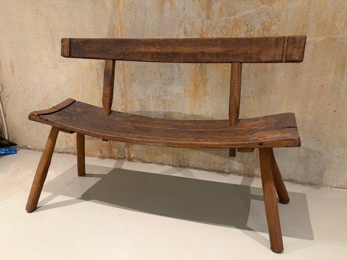 Bank - Hout, Antiek en Kunst, Antiek | Overige Antiek
