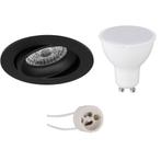 Voordeelset LED Spot Set - Pragmi Delton Pro - GU10 Fitting, Metaal of Aluminium, Nieuw, Ophalen of Verzenden, Led