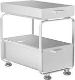 Gootsteenkast Organizer - Wit - Roestvrijstalen Schuiflade, Huis en Inrichting, Verzenden, Nieuw