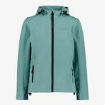 Mountain Peak kinder softshell jas groen maat 170/176, Verzenden, Nieuw