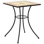Mozaiek Bistrotafel - Tuinmeubelen Outlet | OP = OP, Huis en Inrichting, Tafels | Salontafels, 50 tot 100 cm, 50 tot 75 cm, Vierkant