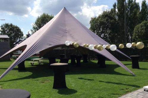 Stertent Vega Polyester - diameter 14 meter (Partytenten), Tuin en Terras, Partytenten, Partytent, Nieuw, 2 meter of meer, Verzenden