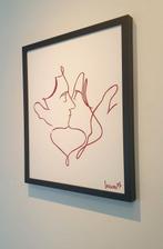 Liesens - Kiss me to the end of time ( handpainted on, Antiek en Kunst