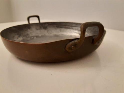Braadpan - Koper, Antiek en Kunst, Antiek | Keukenbenodigdheden