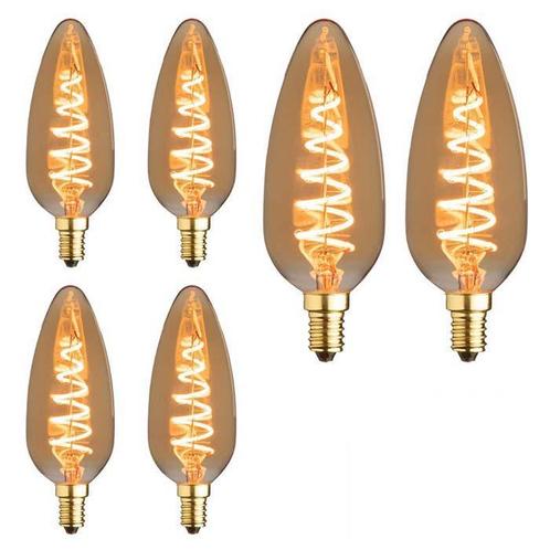 Set van 6 LED XL kaarslampen E14 | 3-staps dimbaar | 3.5 wat, Huis en Inrichting, Lampen | Losse lampen, Overige typen, Nieuw