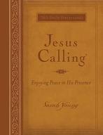Jesus Calling  Large Text Brown Leathersoft  with full, Boeken, Verzenden, Nieuw