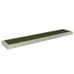 vidaXL Gabion plantenbak verhoogd 500x100x20 cm, Tuin en Terras, Bloembakken en Plantenbakken, Minder dan 30 cm, 100 cm of meer