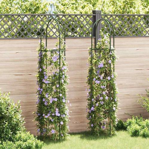 vidaXL Tuinboogtorens 2 st, Tuin en Terras, Palen, Balken en Planken, Nieuw, Verzenden