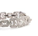 Armband Platina - 6.00ct. tw. Diamant (Natuurlijk) - Diamant, Sieraden, Tassen en Uiterlijk, Armbanden, Nieuw