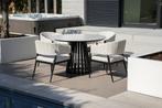 Flow Mayan dining set met Isla tafel met keramisch blad Ø, Ophalen of Verzenden, Nieuw