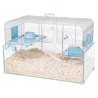 Zolux Knaagdierkooi Panas Blauw - 52X35X29 CM (451692), Dieren en Toebehoren, Knaagdieren en Konijnen | Hokken en Kooien, Verzenden