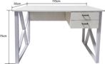 Bureau computer tafel Stoer - laptop buro - industrieel, Verzenden, Nieuw