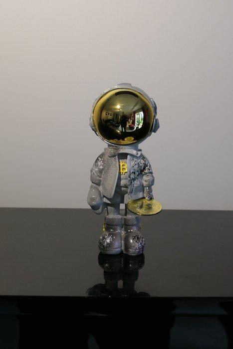 RichART - Astronaute Bitcoin, Antiek en Kunst, Kunst | Designobjecten