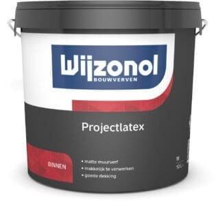 Projectlatex Mat Wit en Lichte Kleuren 10 liter, Doe-het-zelf en Verbouw, Verf, Beits en Lak, Nieuw, Ophalen of Verzenden