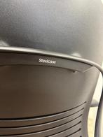 Grijze Steelcase Leap Bureaustoel - Inclusief Garantie, Verzenden, Zo goed als nieuw, Grijs, Bureaustoel